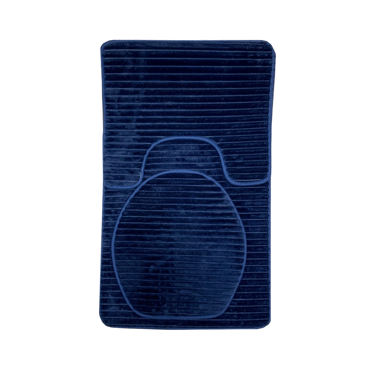 Juego De Alfombras Para Baño 2 Piezas Texturizada Zelina