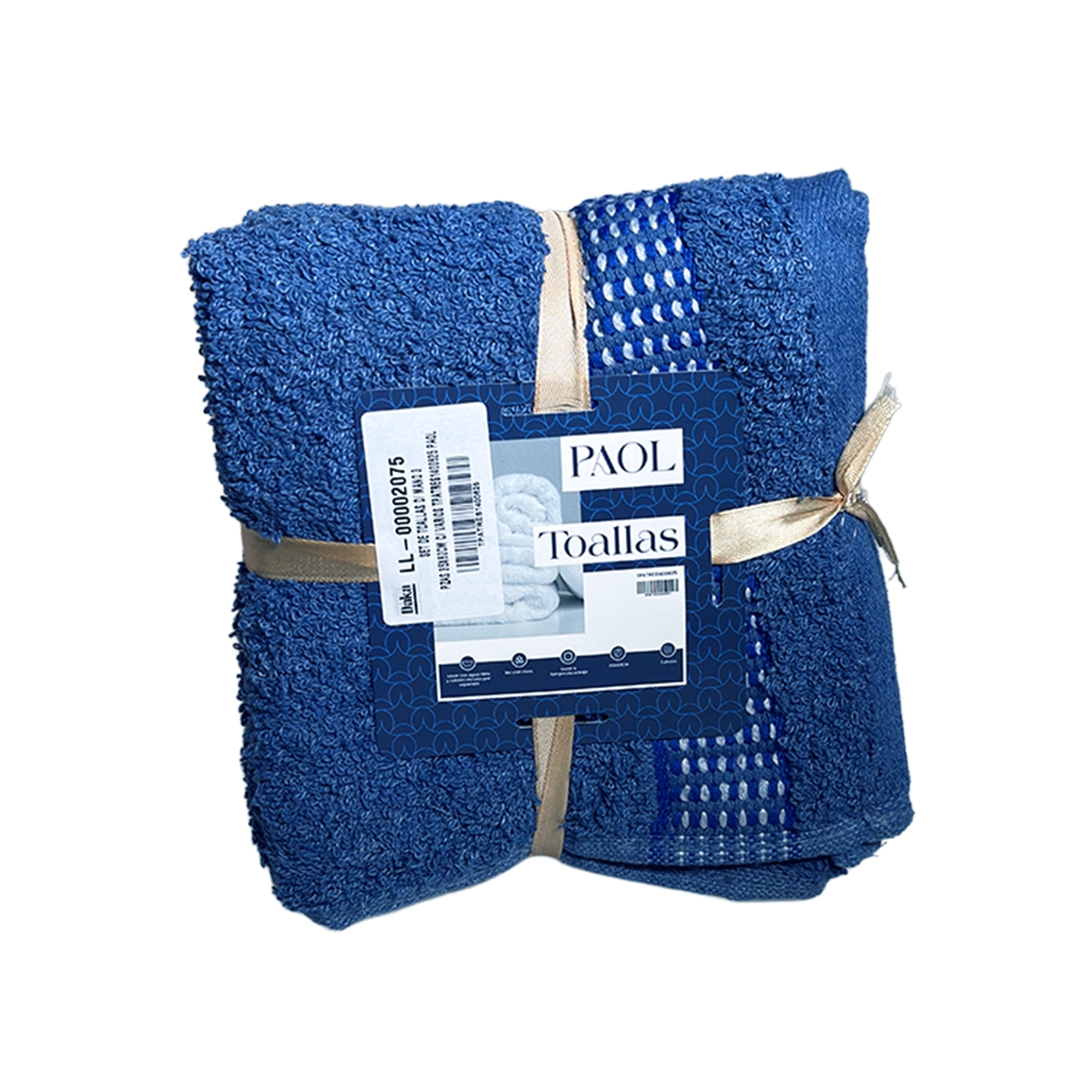 Set De Toallas para Mano 3 Piezas Paol - Miniatura 2