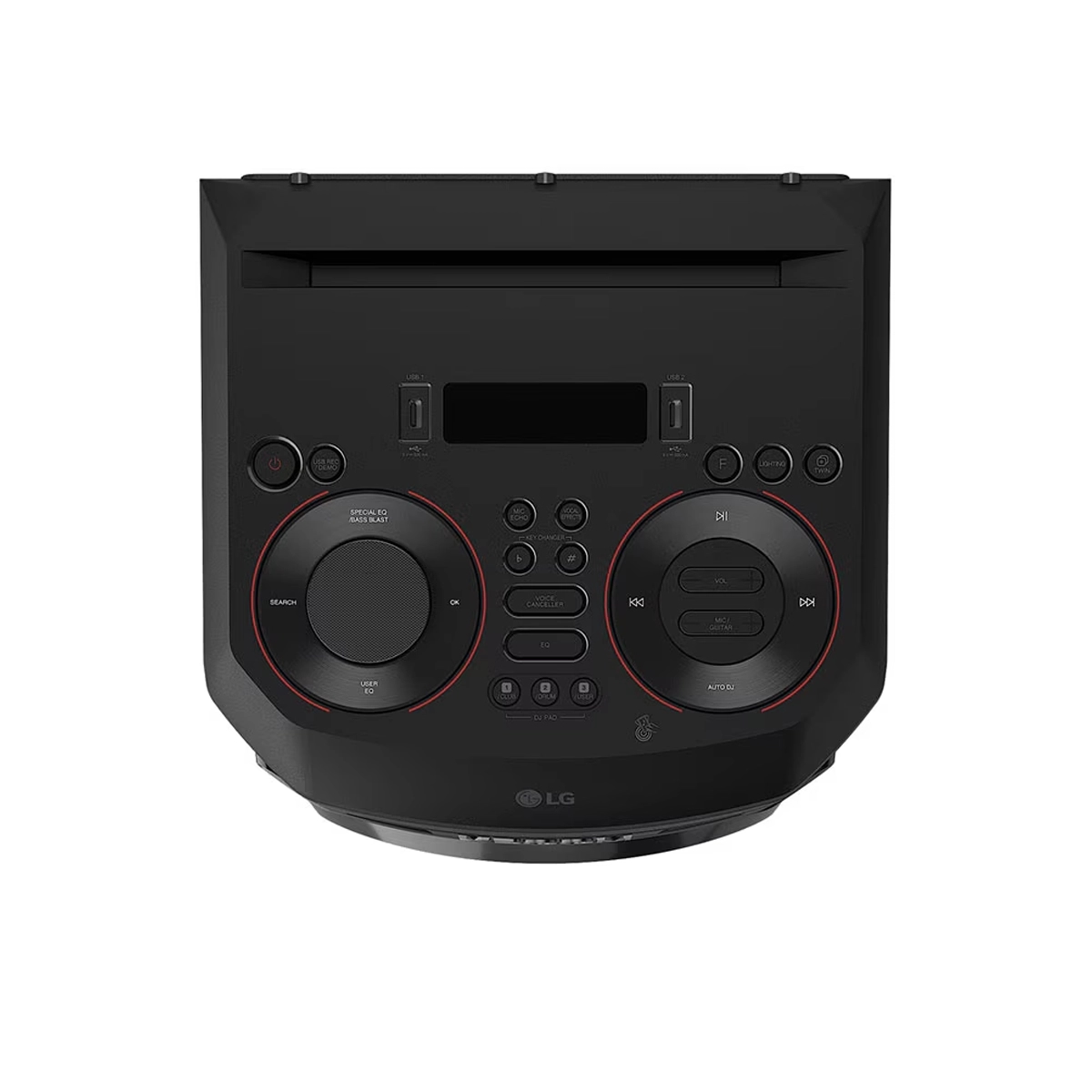 Corneta Bluetooth de Alta Potencia con Iluminación LED Color Negro LG - Miniatura 3