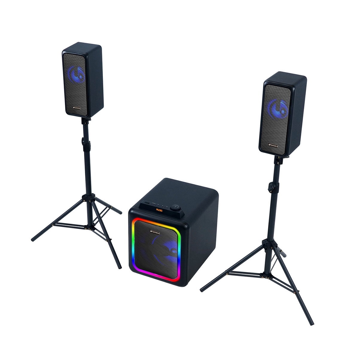 Cornetas Subwoofer Bluetooth Color Negro 120W Sansui - Miniatura 3