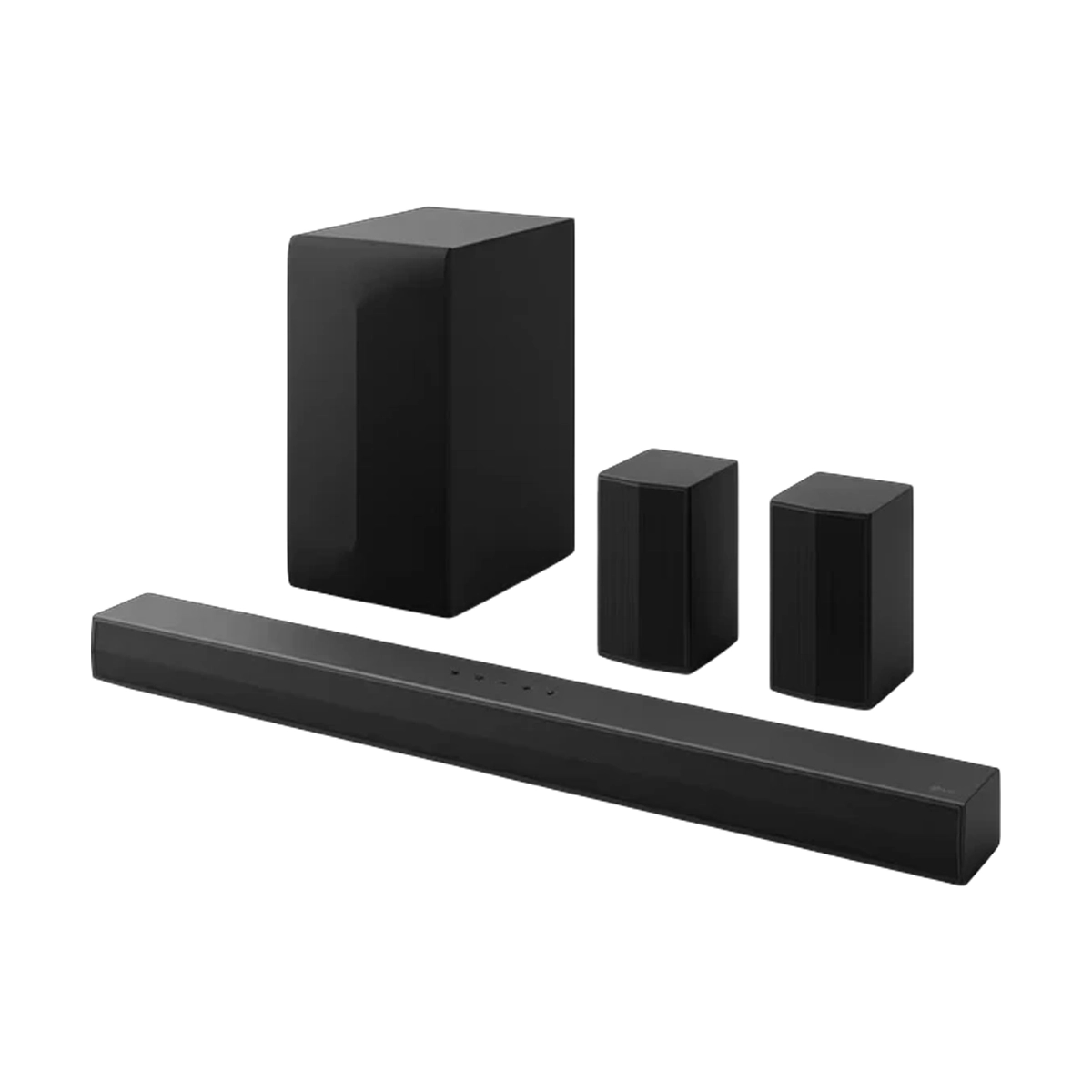 Barra De Sonido Subwoofer con Bluetooth color Negro LG - Miniatura 2