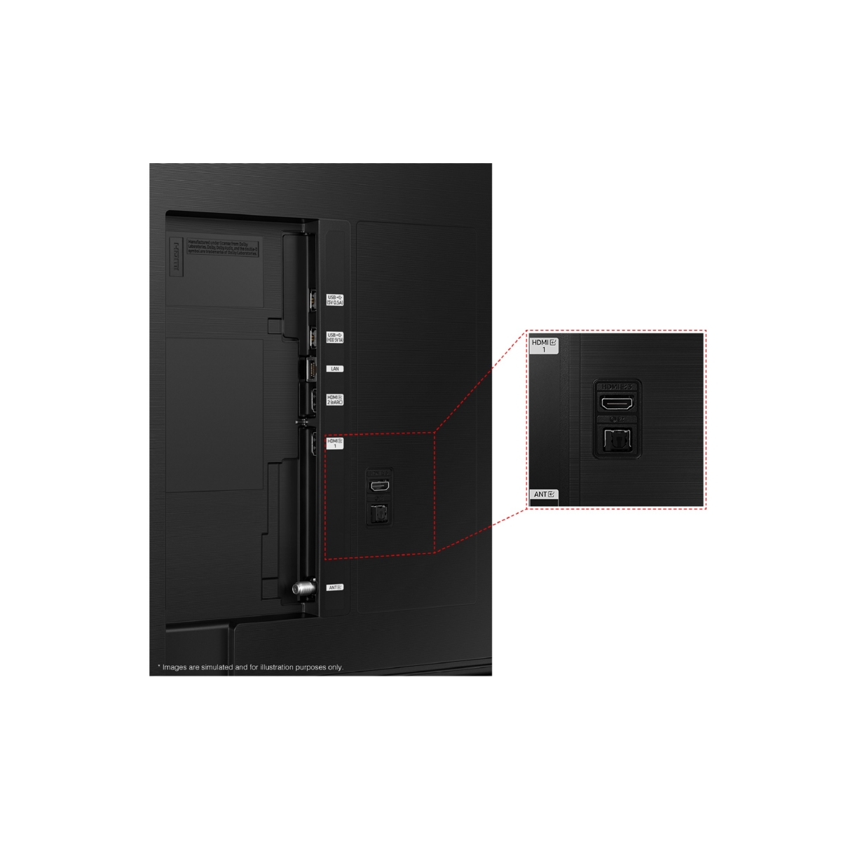 Televisor 85 Pulgadas Crystal 4K UHD Smart Negro Samsung - Miniatura 3