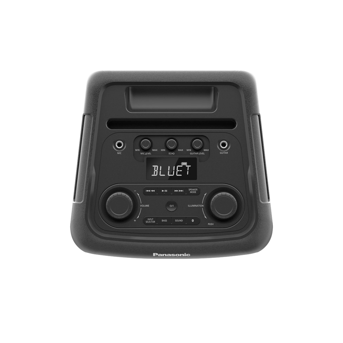 Corneta Bluetooth 75W Con Luces Color Negro Panasonic - Miniatura 3