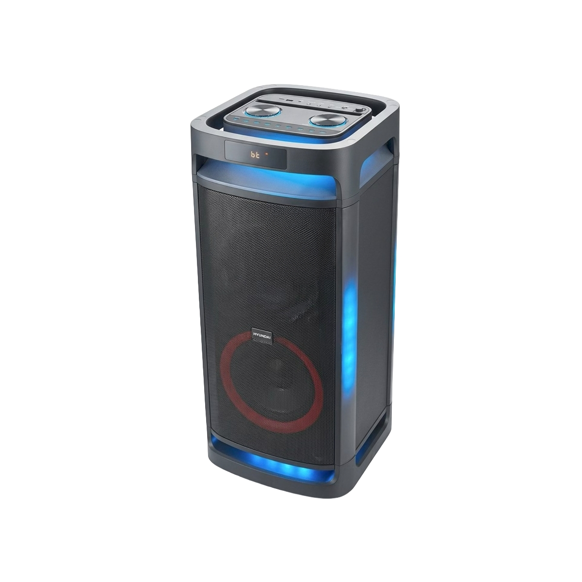 Corneta Con Bluetooth 120W Negro Hyundai - Miniatura 2