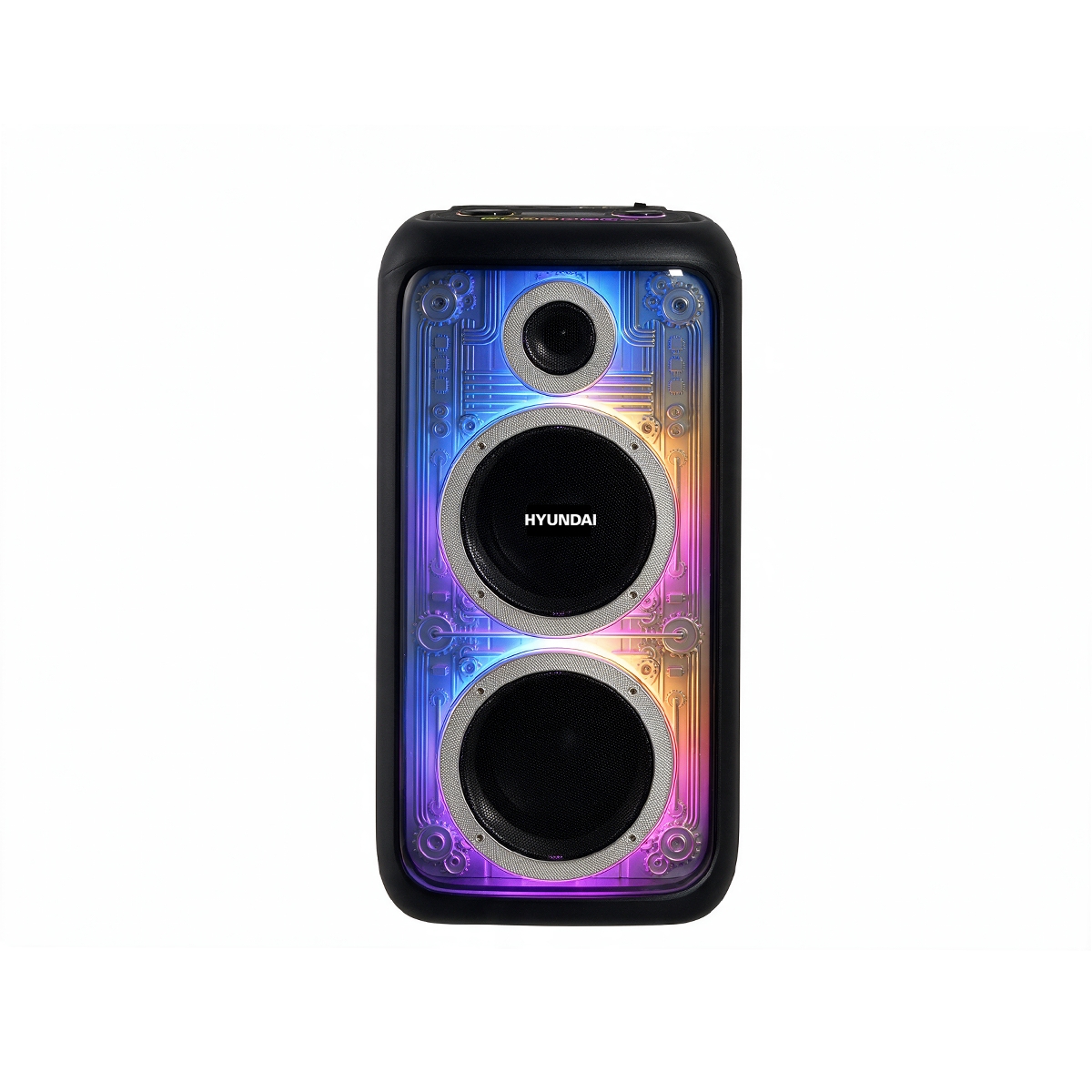 Corneta Con Bluetooth 60W Negro Hyundai