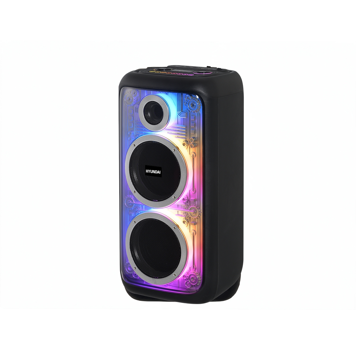 Corneta Con Bluetooth 60W Negro Hyundai - Miniatura 2