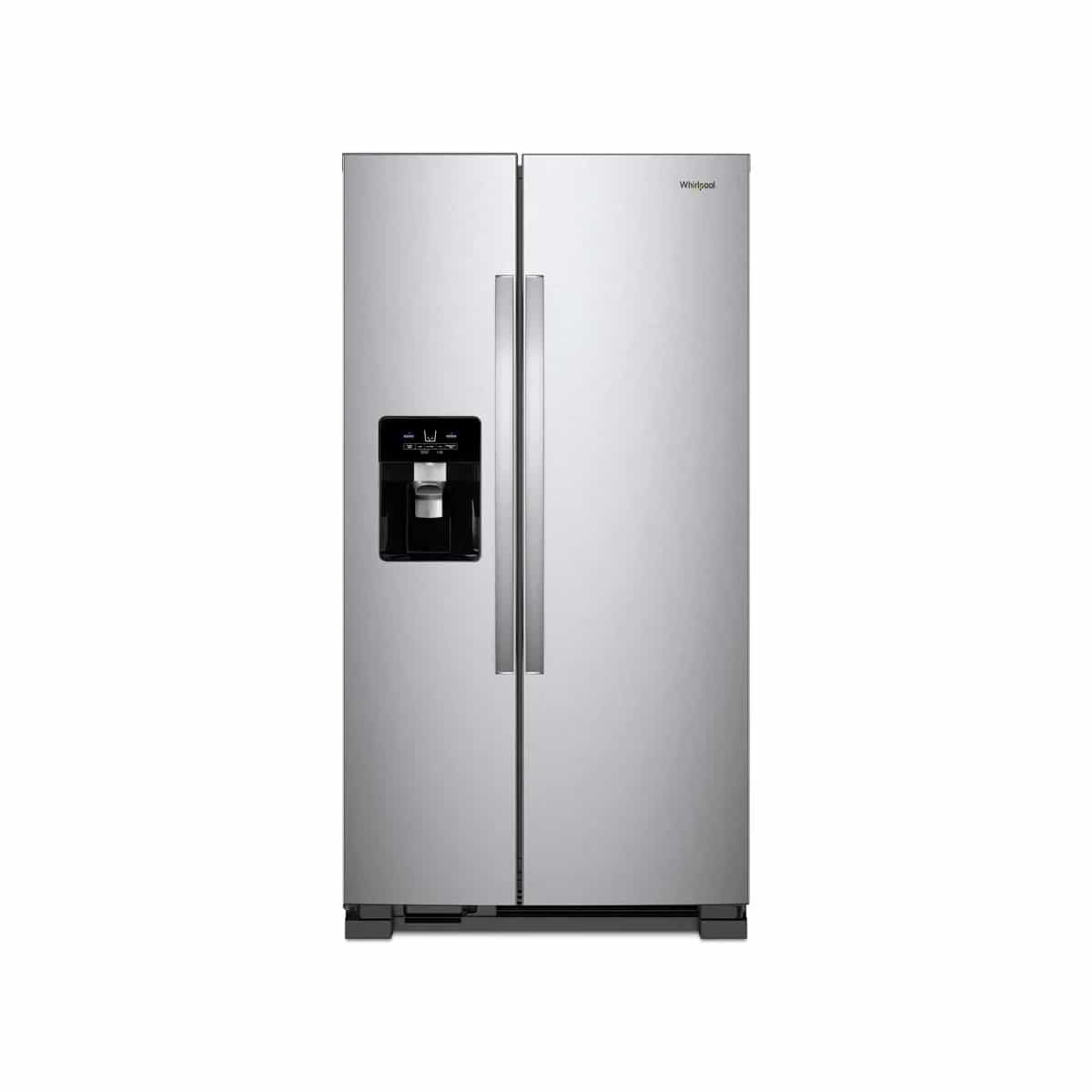 Nevera Side By Side 25 Pies Con Dispensador Color Plata Whirlpool