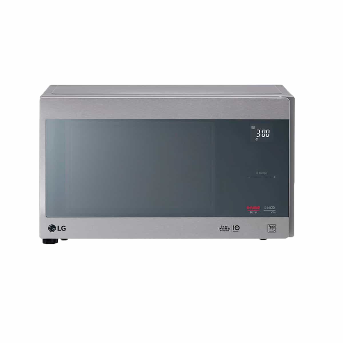 Microondas Con Grill Smart Inverter De 1.5 Pies Acero Inoxidable Color Gris LG