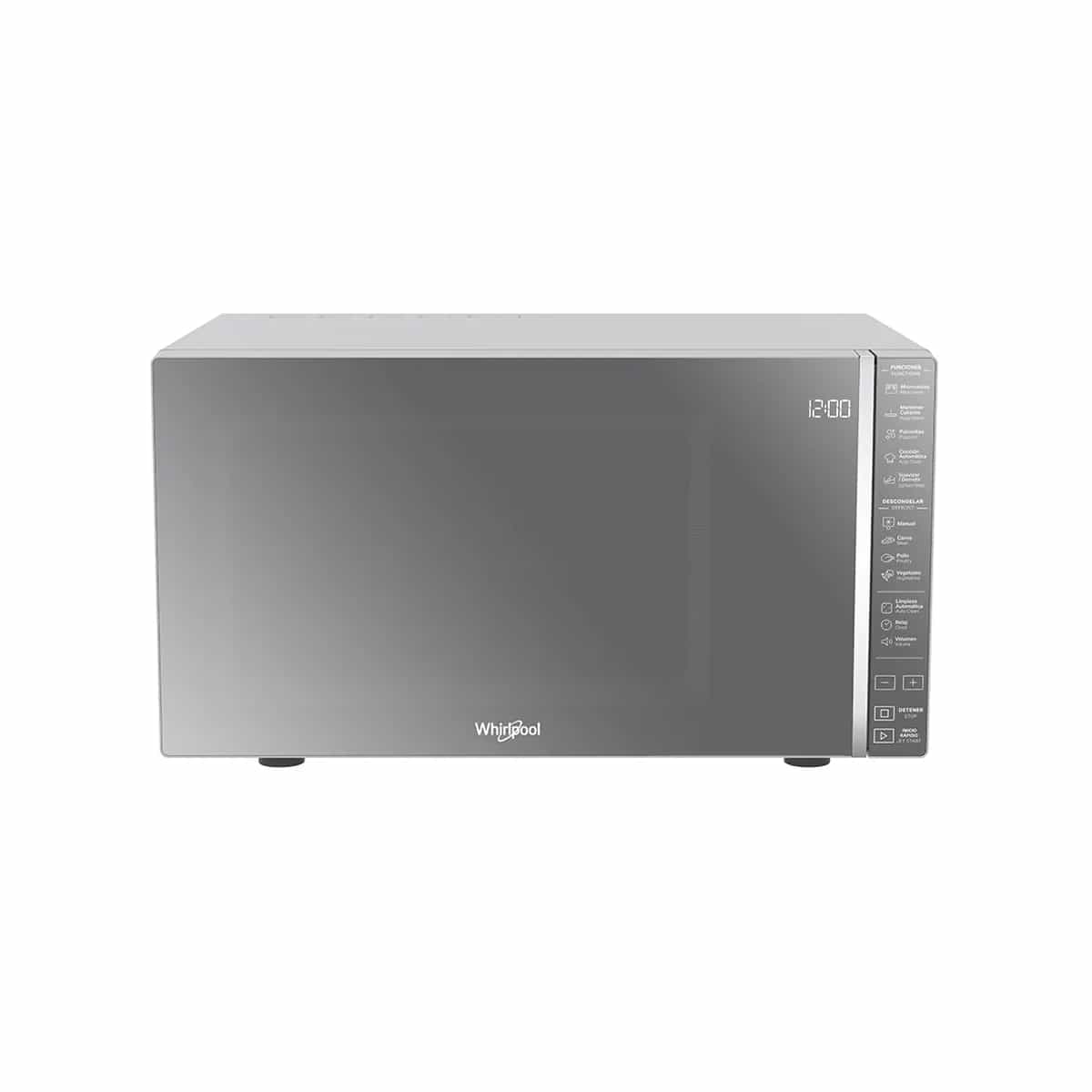 Microondas 0.7 Pies Acero Inoxidable Gris Whirlpool