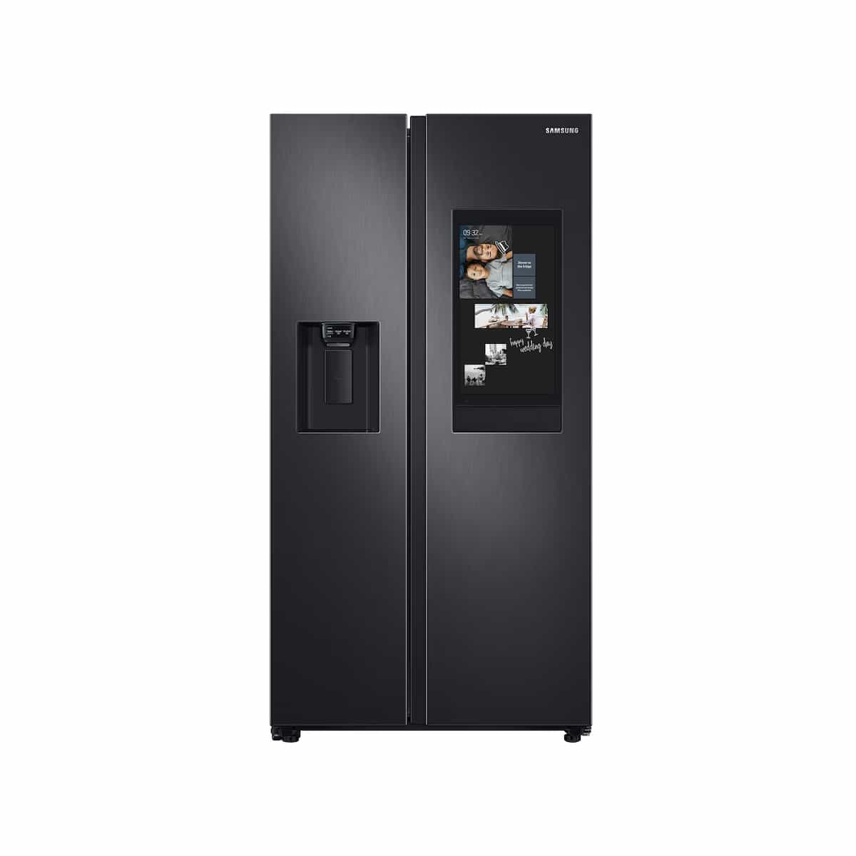 Nevera Side By Side Family Hub 27 pies color Negro Samsung