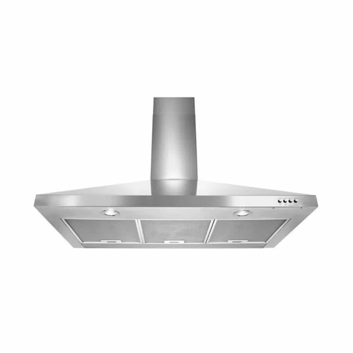 Campana 90 CM LED Acero Inoxidable Color Plata Whirlpool