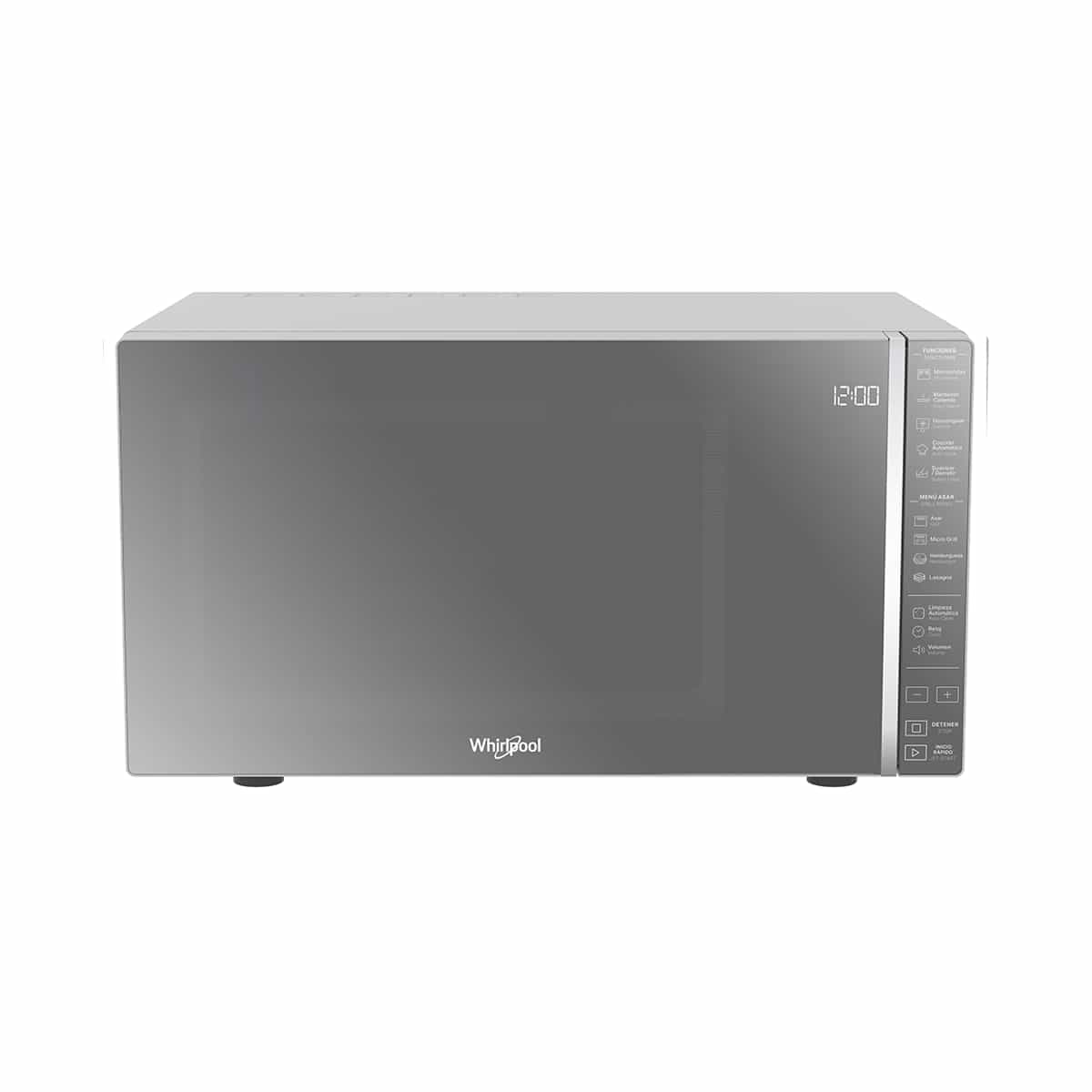 Microondas de 1.1 Pies Cubicos Color Plata Whirlpool