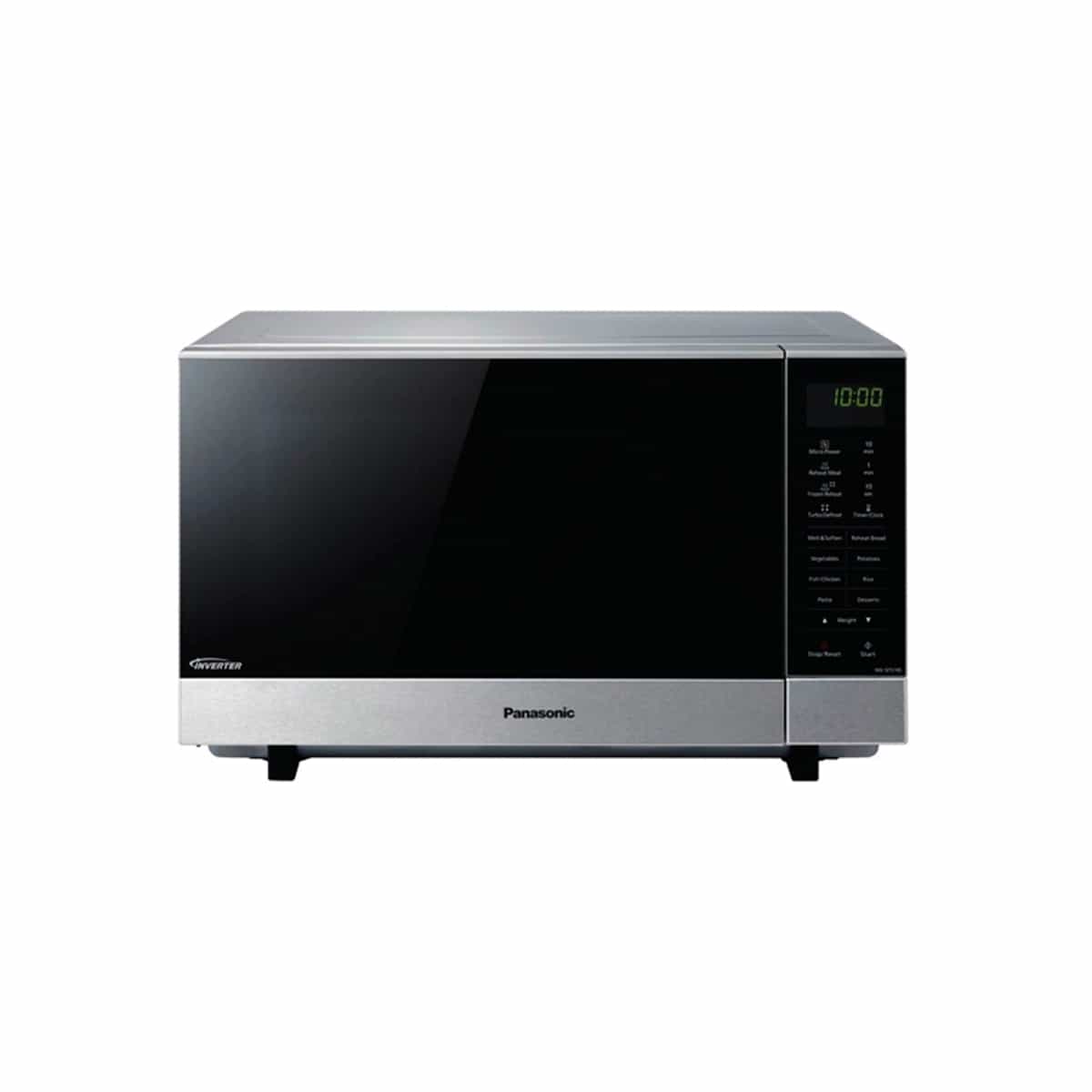 Horno Microondas Inverter De 1 Pie Cúbico Color Plata Panasonic