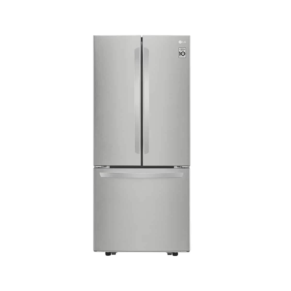 Nevera French Door Inverter 22 Pies de Acero Inoxidable color Plata LG
