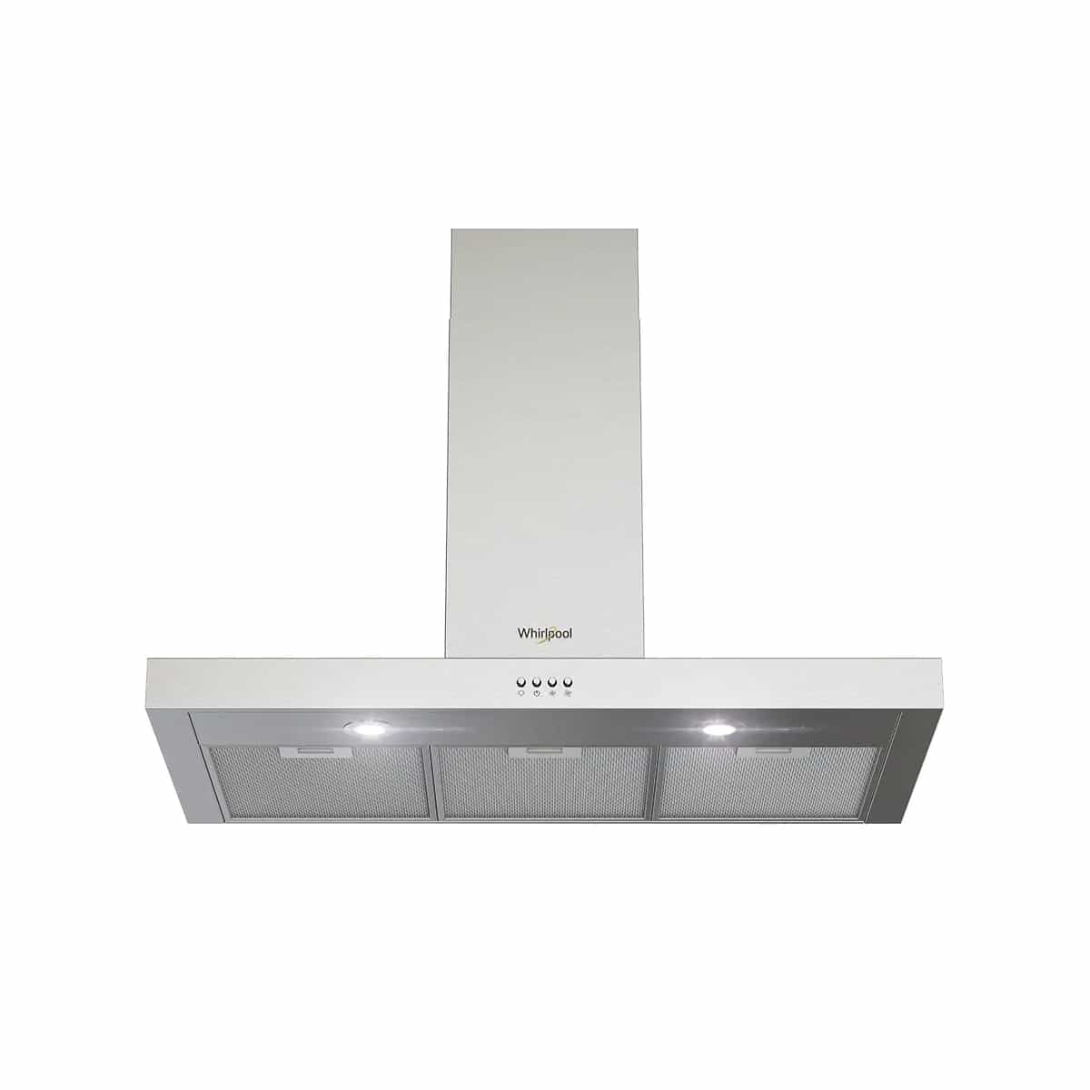 Campana 40 Pulgadas Acero Inoxidable Color Gris Whirlpool