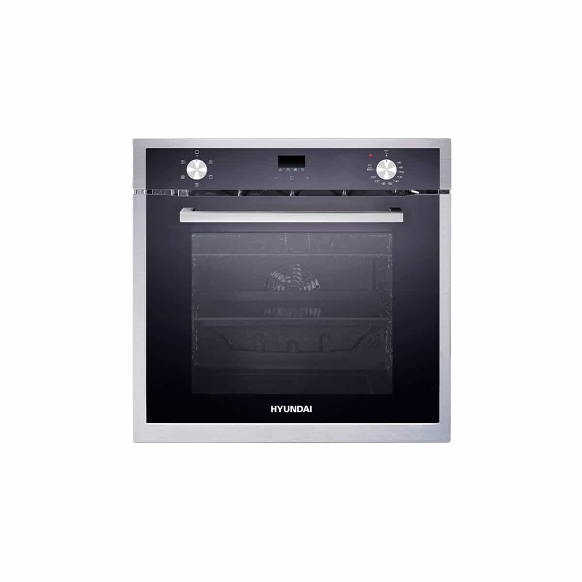 Horno Eléctrico de 60 cm en Vidrio con 4 Funciones de Cocción Hyundai