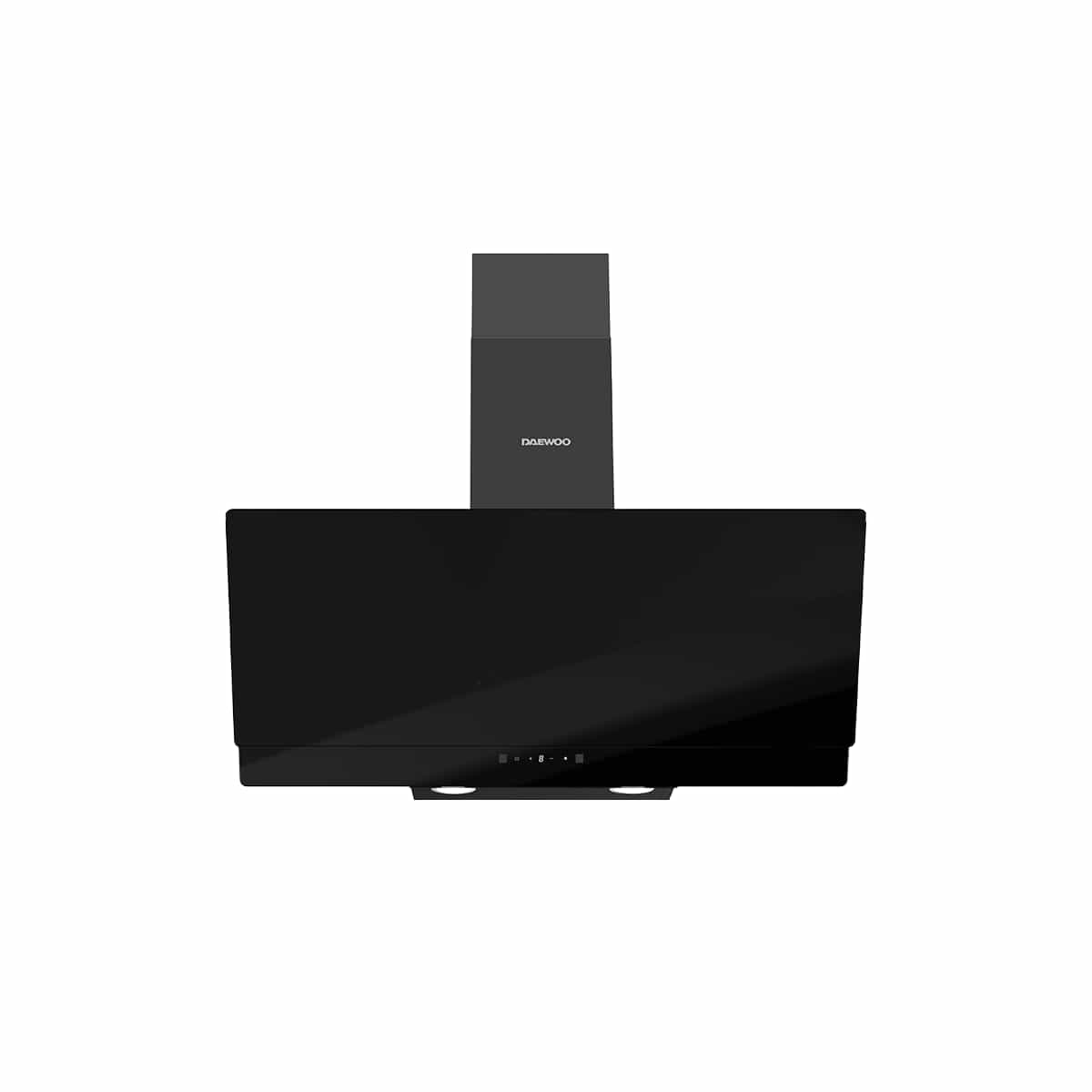 Campana De Pared 90 CM Acero Inoxidable Color Negro Daewoo