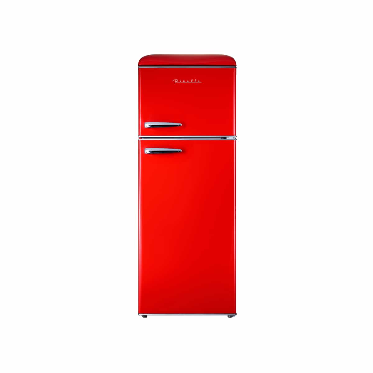 Nevera Retro 7 Pies color Rojo Ribelle