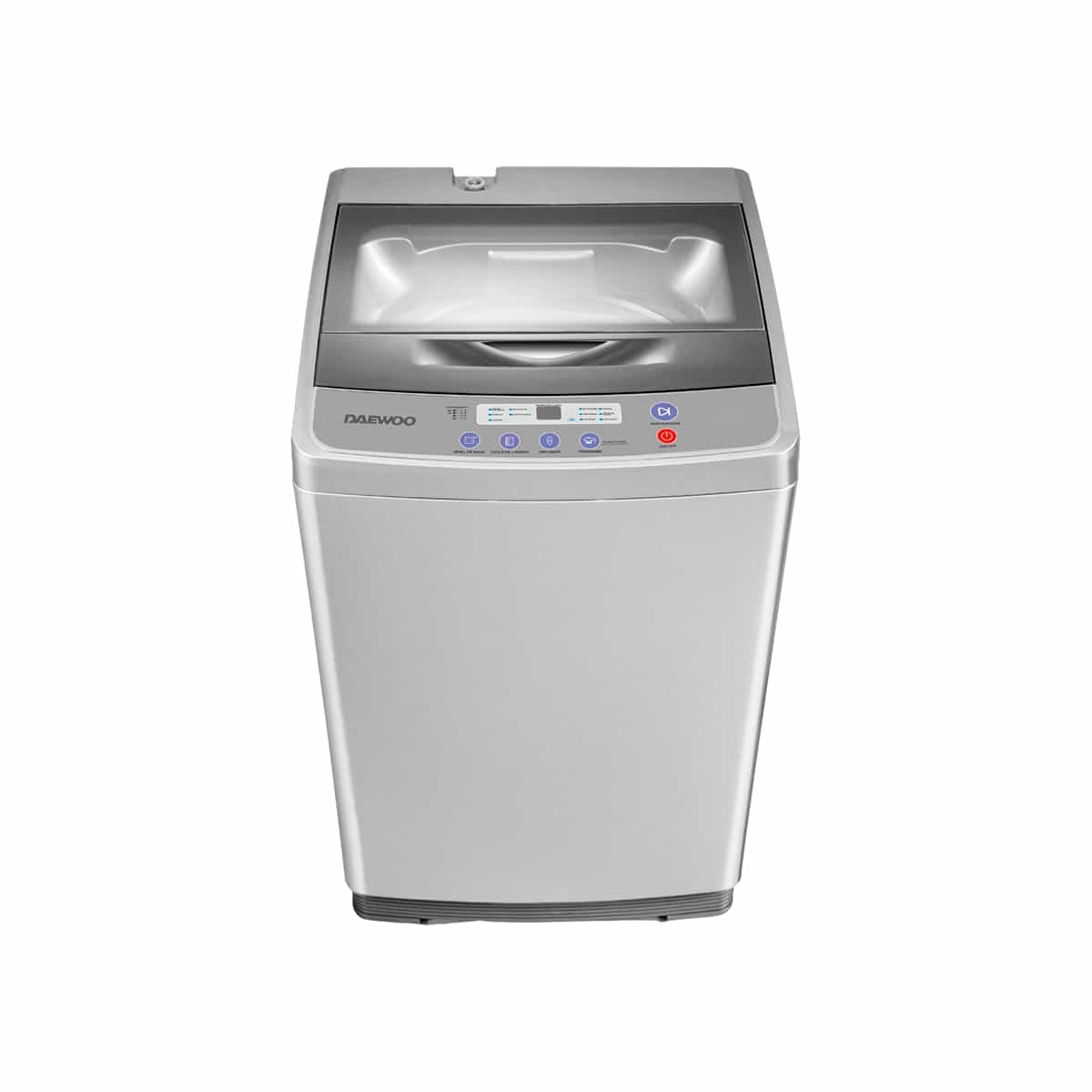 Lavadora Carga Superior De 11 Kg Color Gris Daewoo