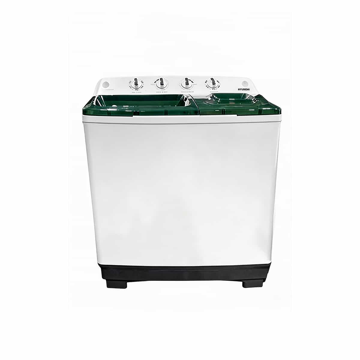 Lavadora Semiautomática Doble Tina De 15 Kg Color Blanco Hyundai