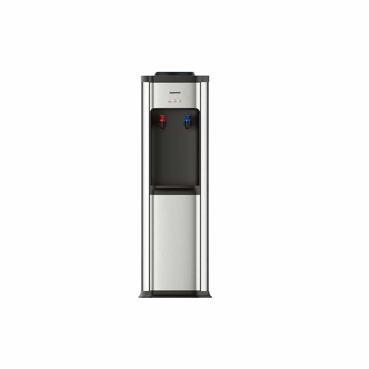 Dispensador de Agua Color Negro Acero Inoxidable Daewoo
