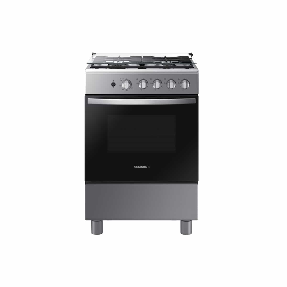 Cocina A Gas 24 Pulgadas 4 Hornillas En Acero Inoxidable Samsung