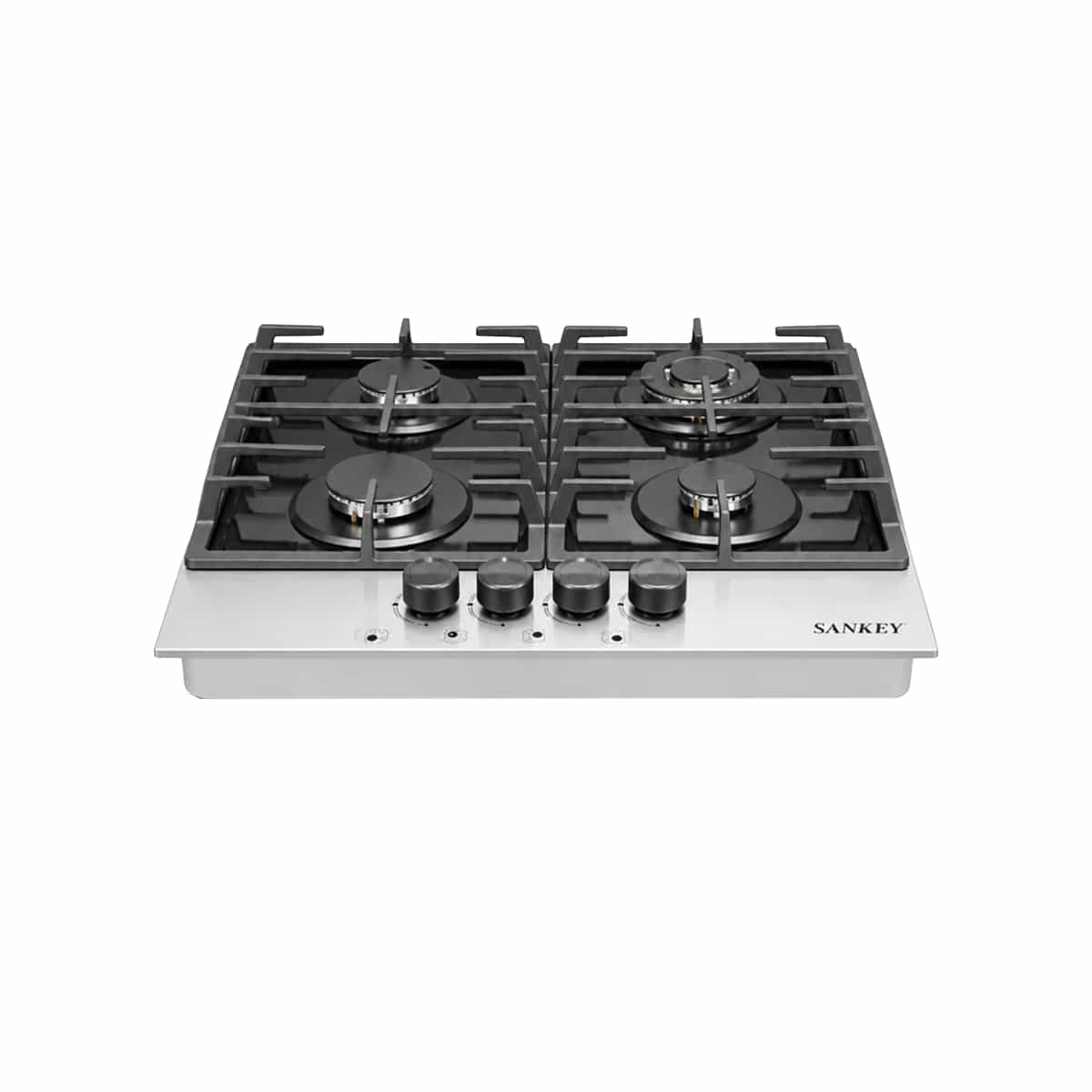 Tope De Cocina a Gas 75 Cm 5 Hornillas Vidrio Hyundai