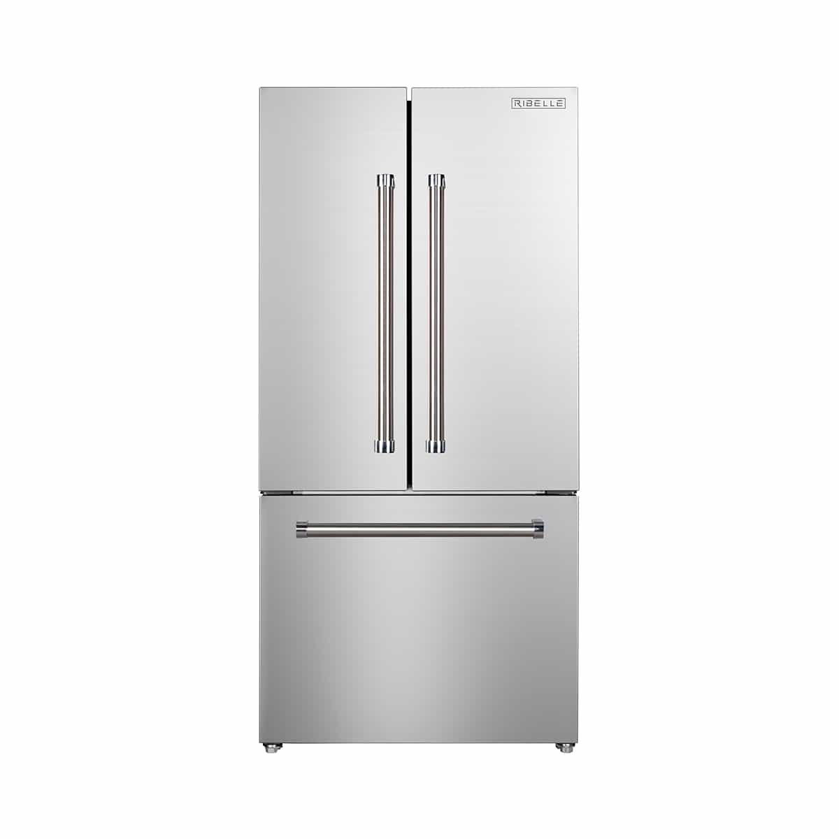Nevera 19 Pies de Acero Inoxidable Ribelle