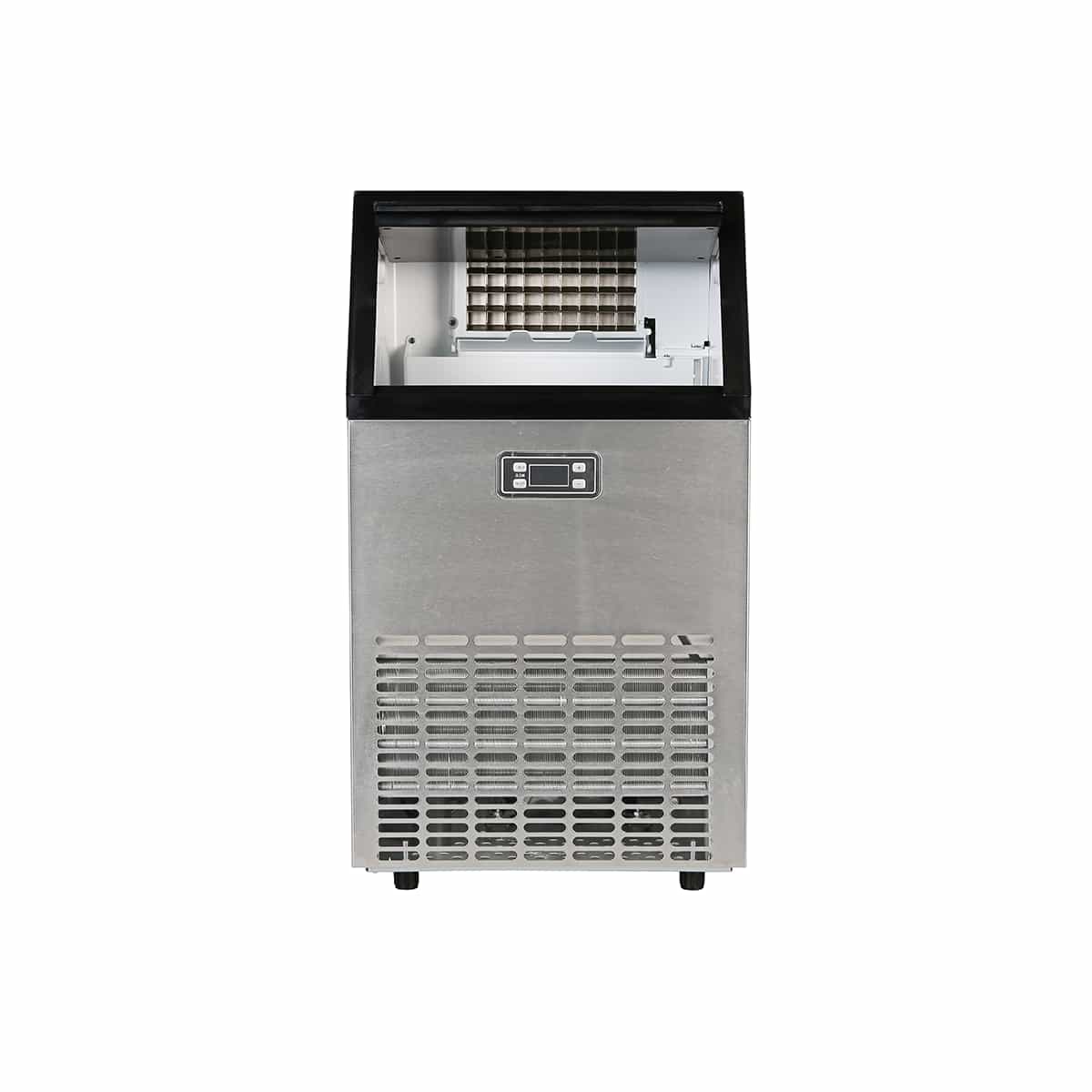 Fabricador De Hielo 45 Kg Acero Inoxidable Ice Maker