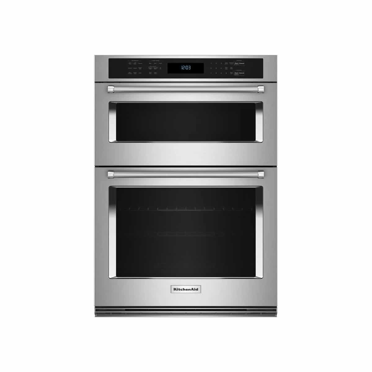 Horno Eléctrico Empotrable de 30 Pulgadas Color Plata KitchenAid