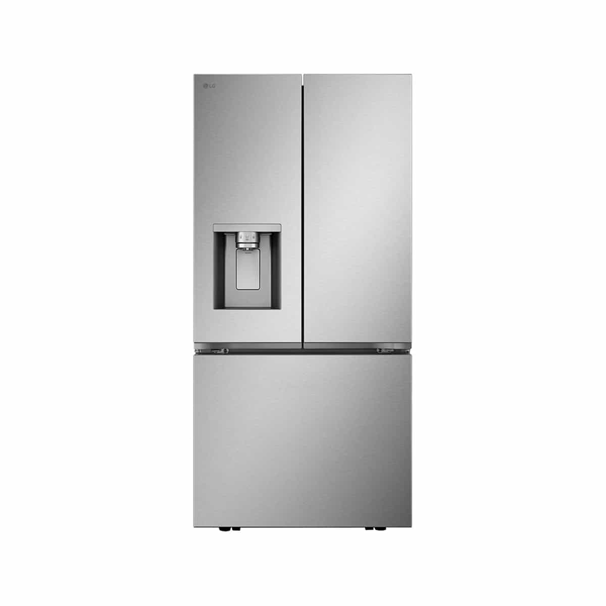 Nevera French Door 25 Pies Con Dispensador color Plata LG
