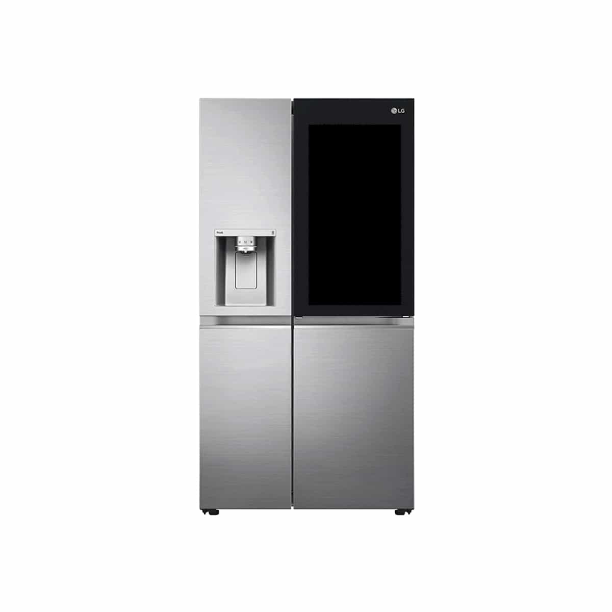 Nevera Side By Side InstaView de 24 Pies con Dispensador color Gris LG