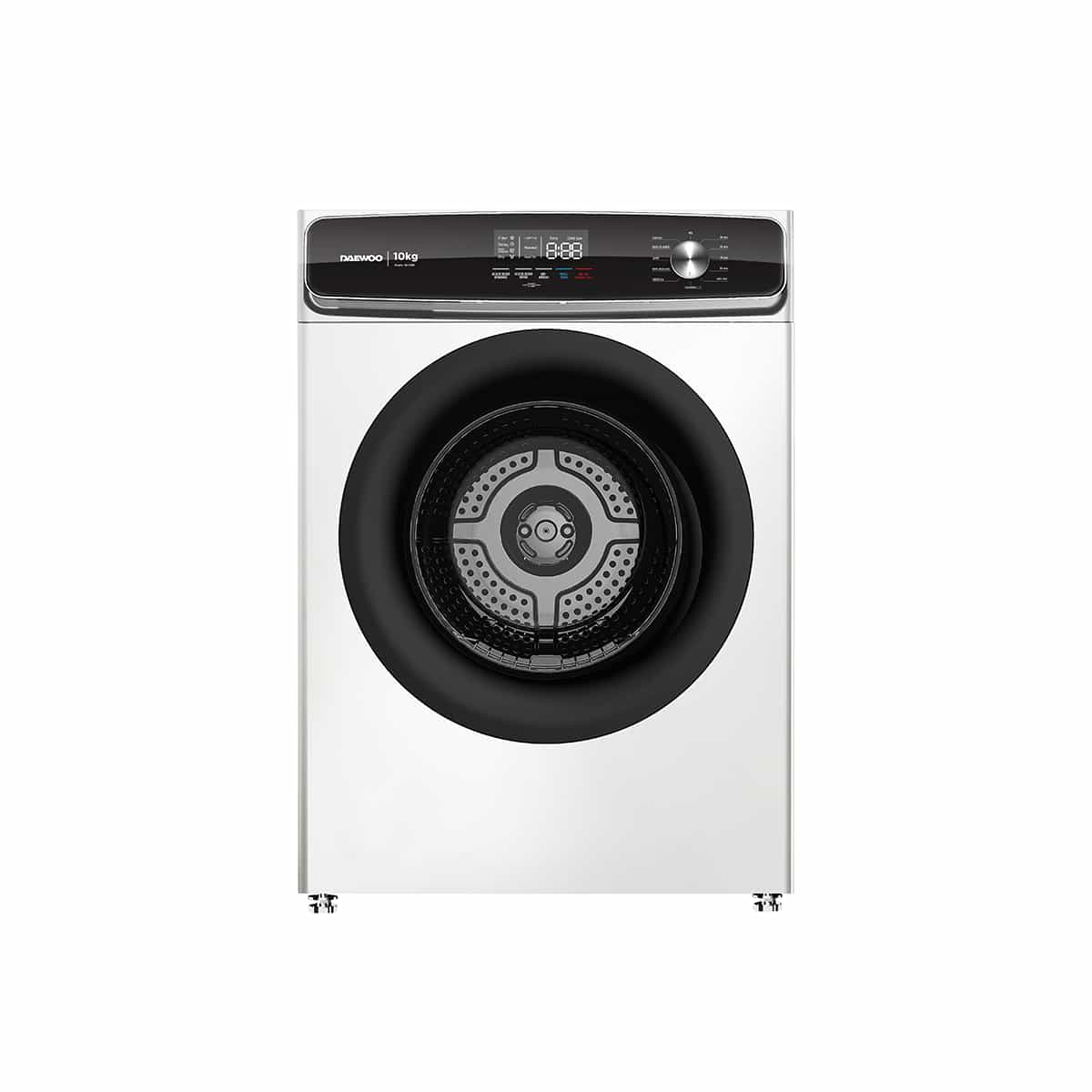Secadora De Carga Frontal 10 Kg Color Blanco Daewoo