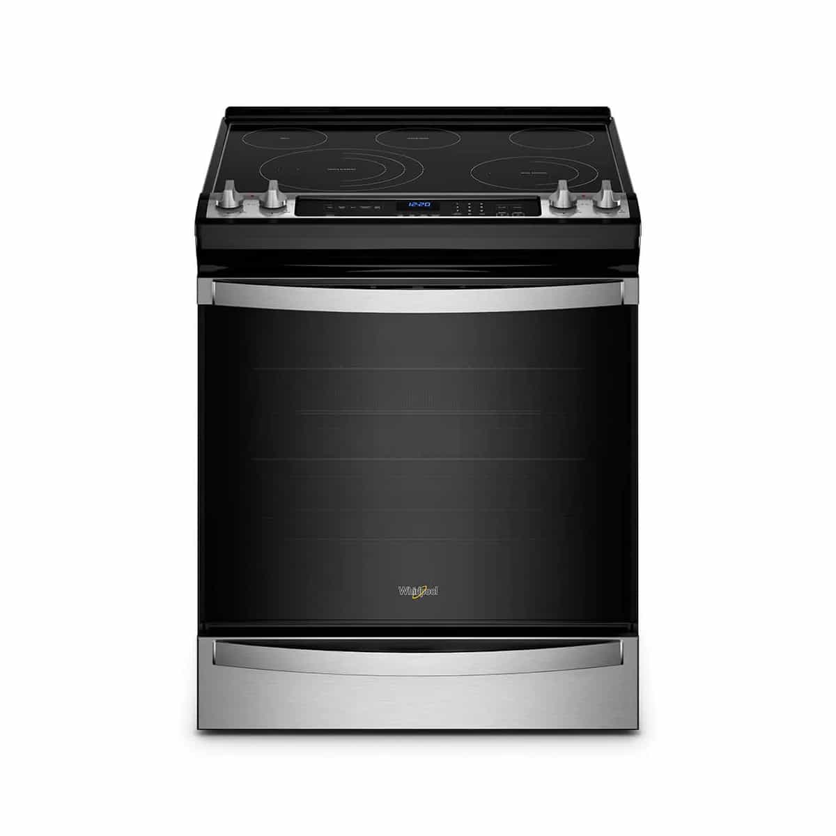 Cocina Electrica 30 Pulgadas 7 En 1 Acero Inoxidable Whirlpool