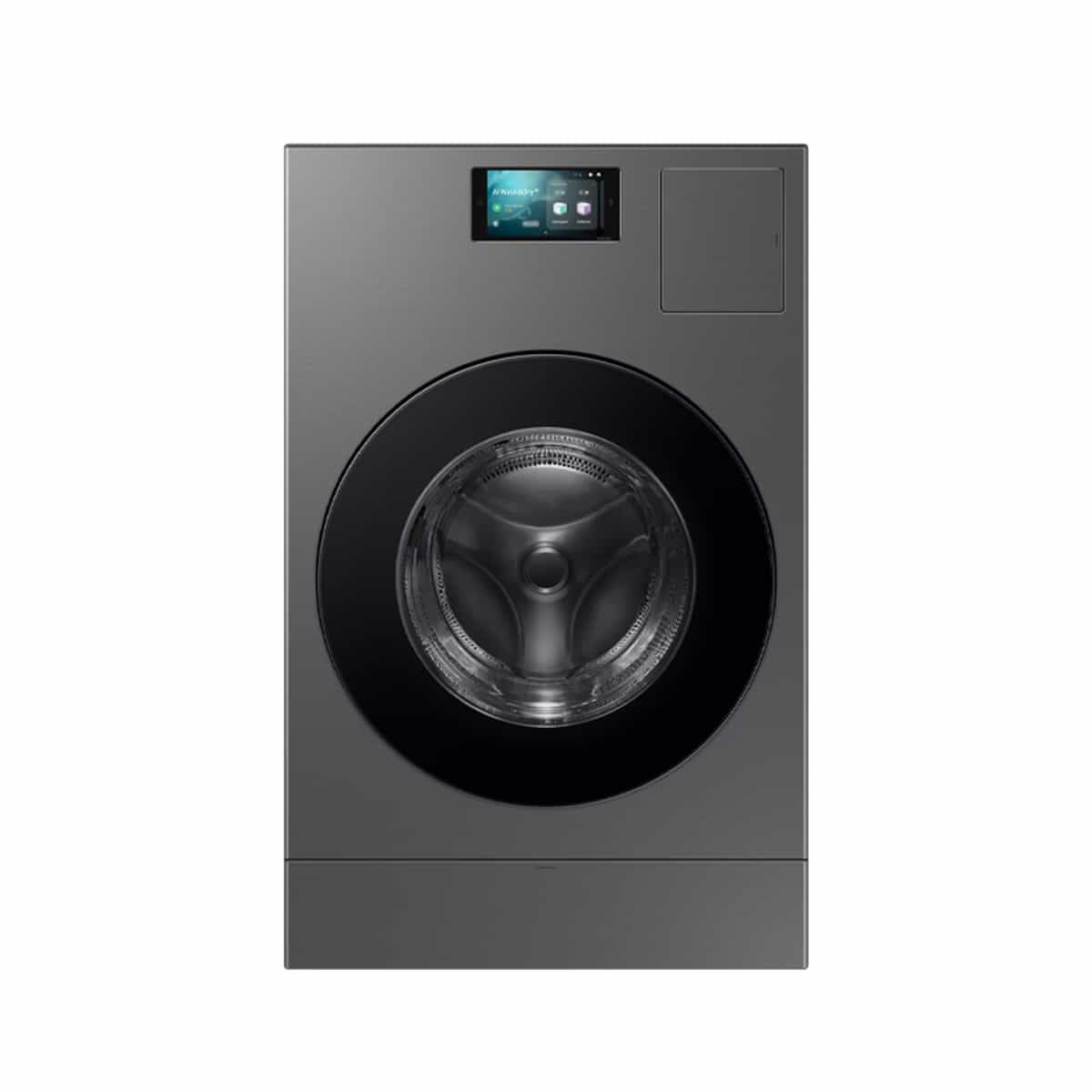 Lavadora Y Secadora Carga Frontal De 26 Kg Bespoke Color Gris Samsung