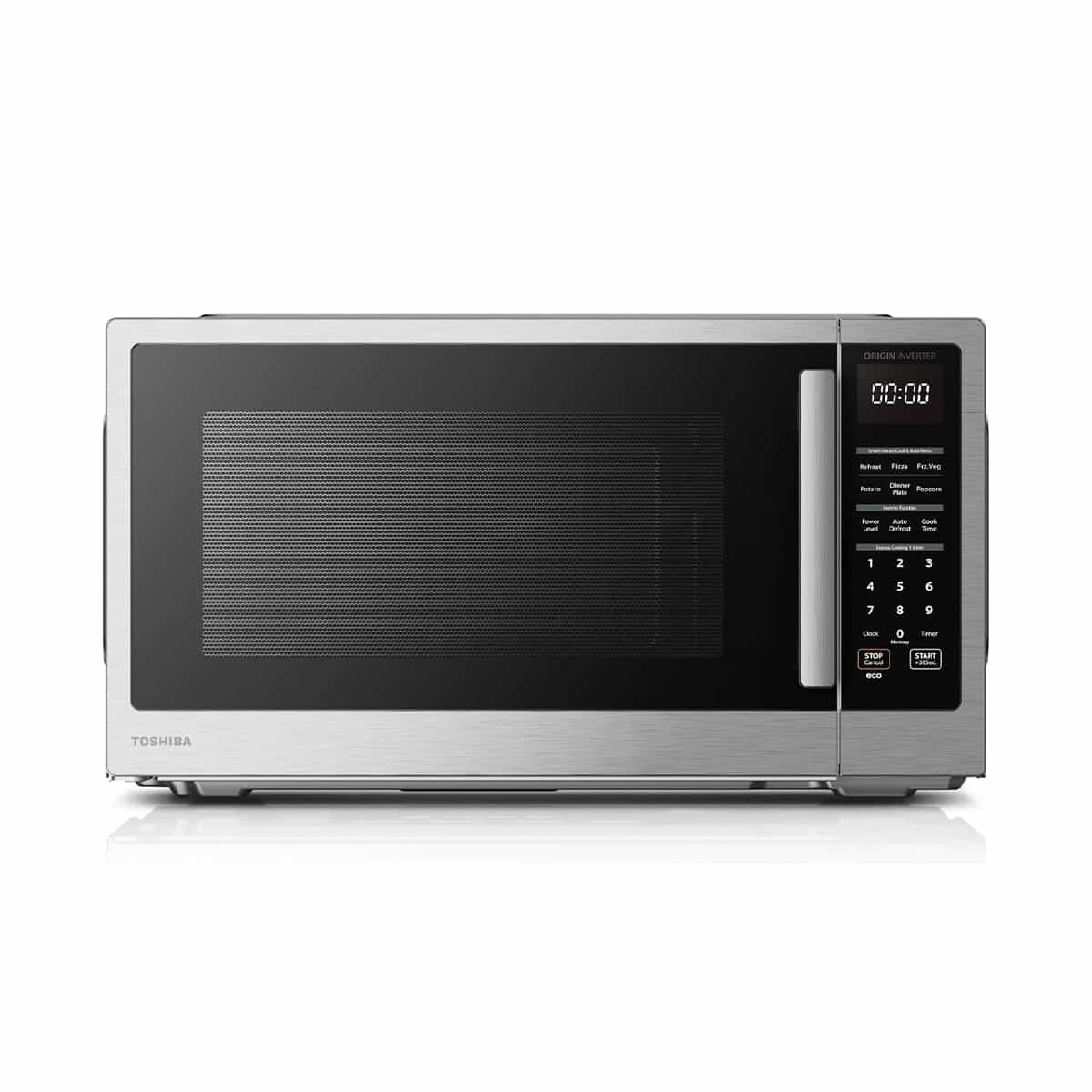 Microondas de 2.2 Pies Acero Inoxidable Toshiba