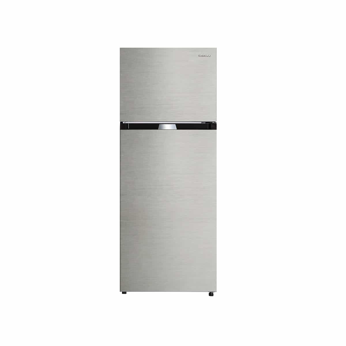 Nevera 8 Pies de Acero Inoxidable color Gris Daewoo