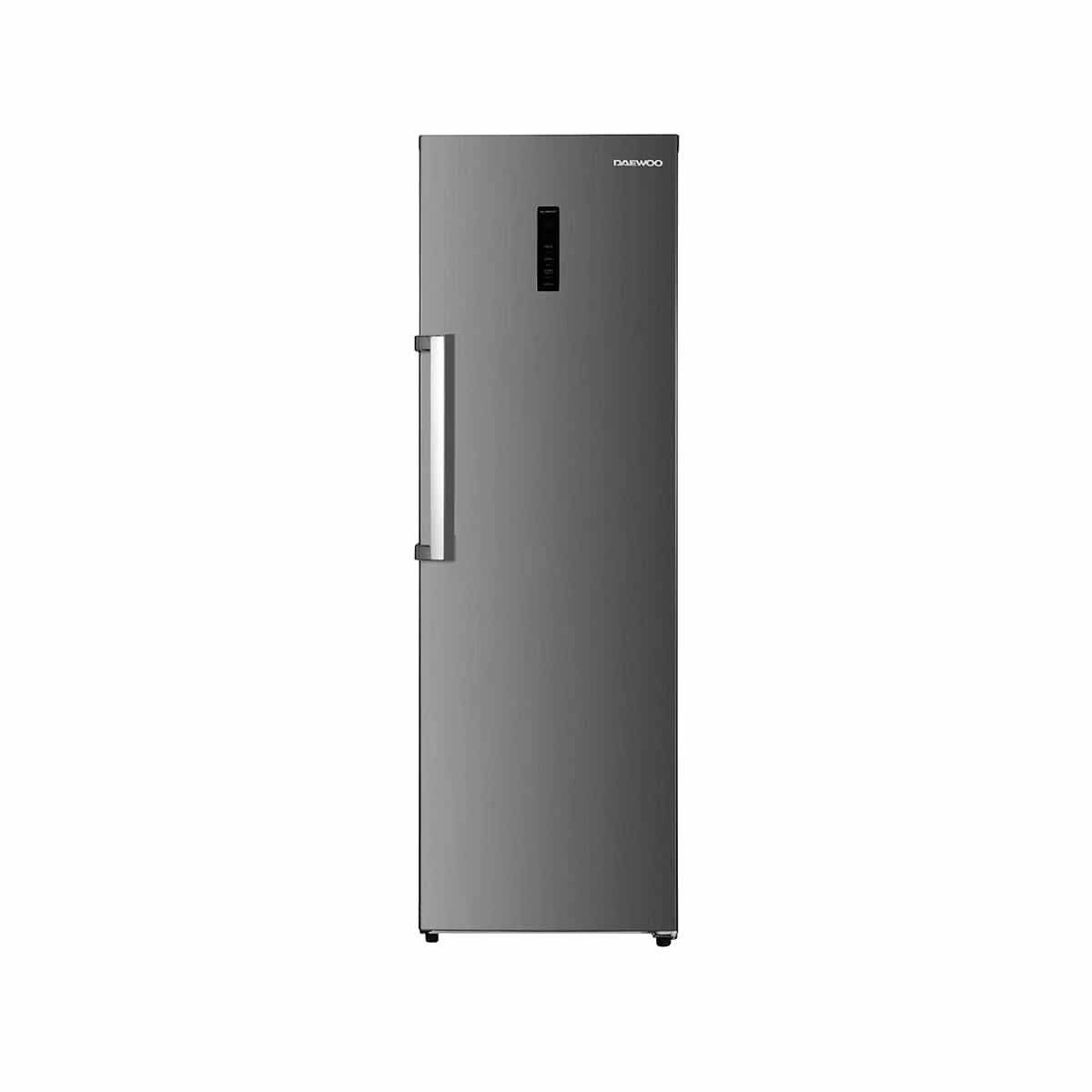Congelador Vertical 11 Pies Twin Inverter Acero Inoxidable Color Plata Daewoo