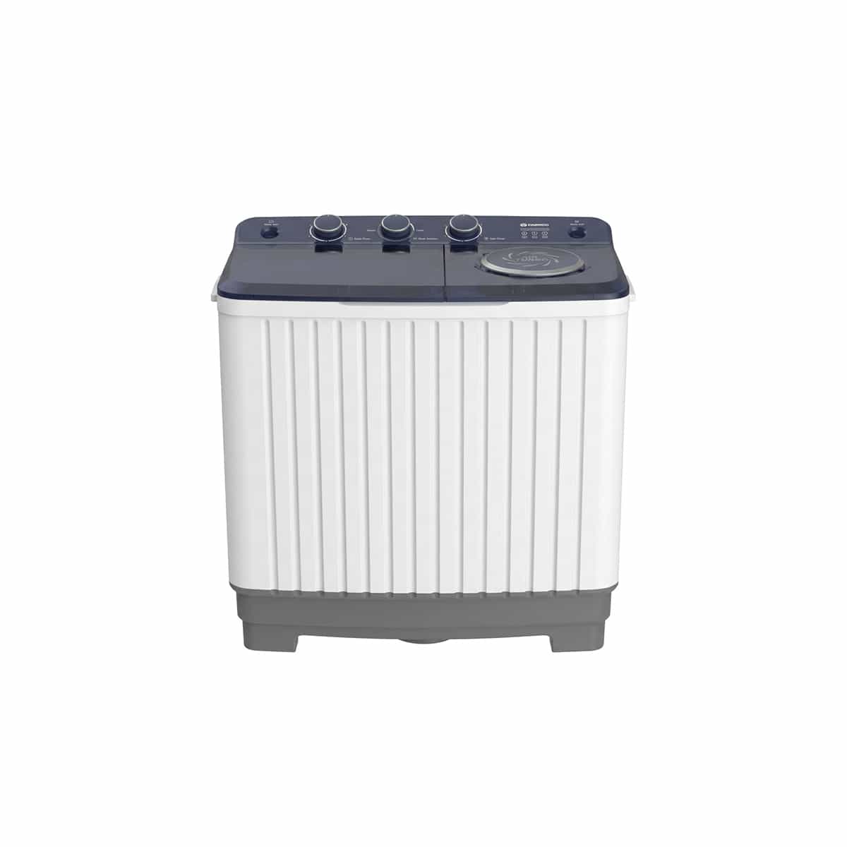 Lavadora Semiautomática 9 Kg Gris Daewoo