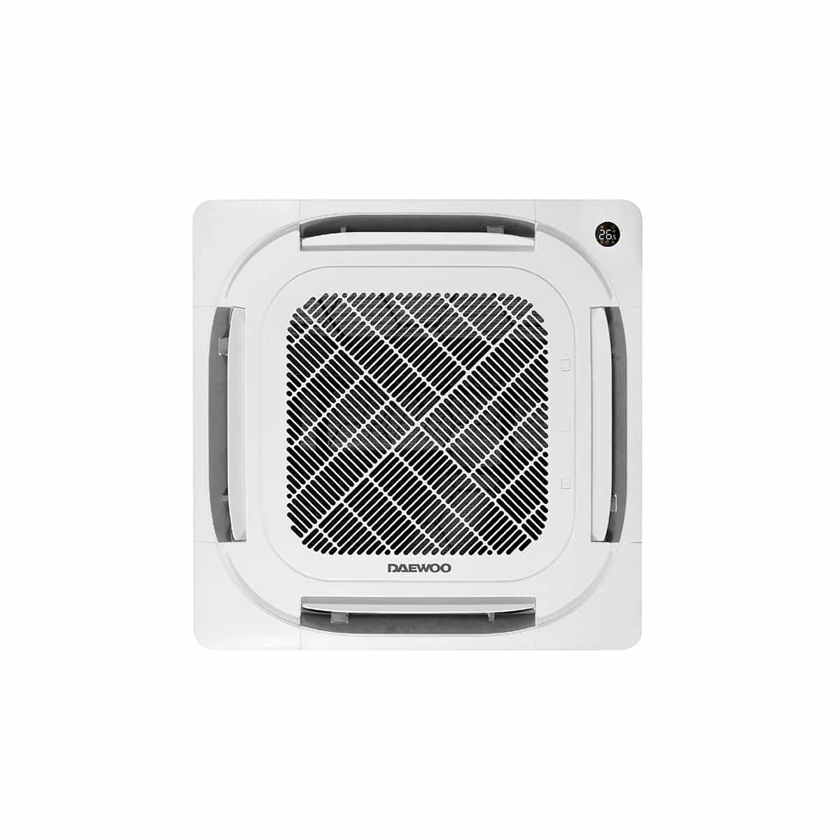 Aire Acondicionado Cassette 5 Toneladas Inverter Color Blanco Daewoo