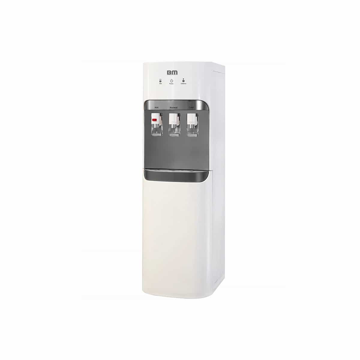 Dispensador De Agua Con Fabricador Hielo Color Blanco BM