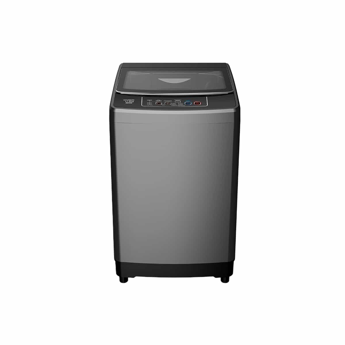 Lavadora Carga Superior De 11 Kg Color Gris Hyundai