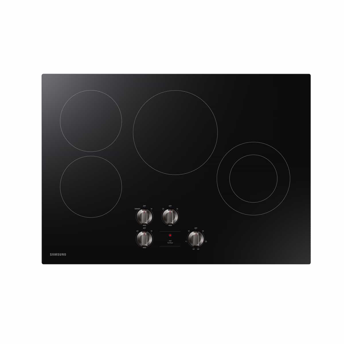 Tope de Cocina Eléctrico Vitrocerámico de 75cm con 4 Hornillas Samsung