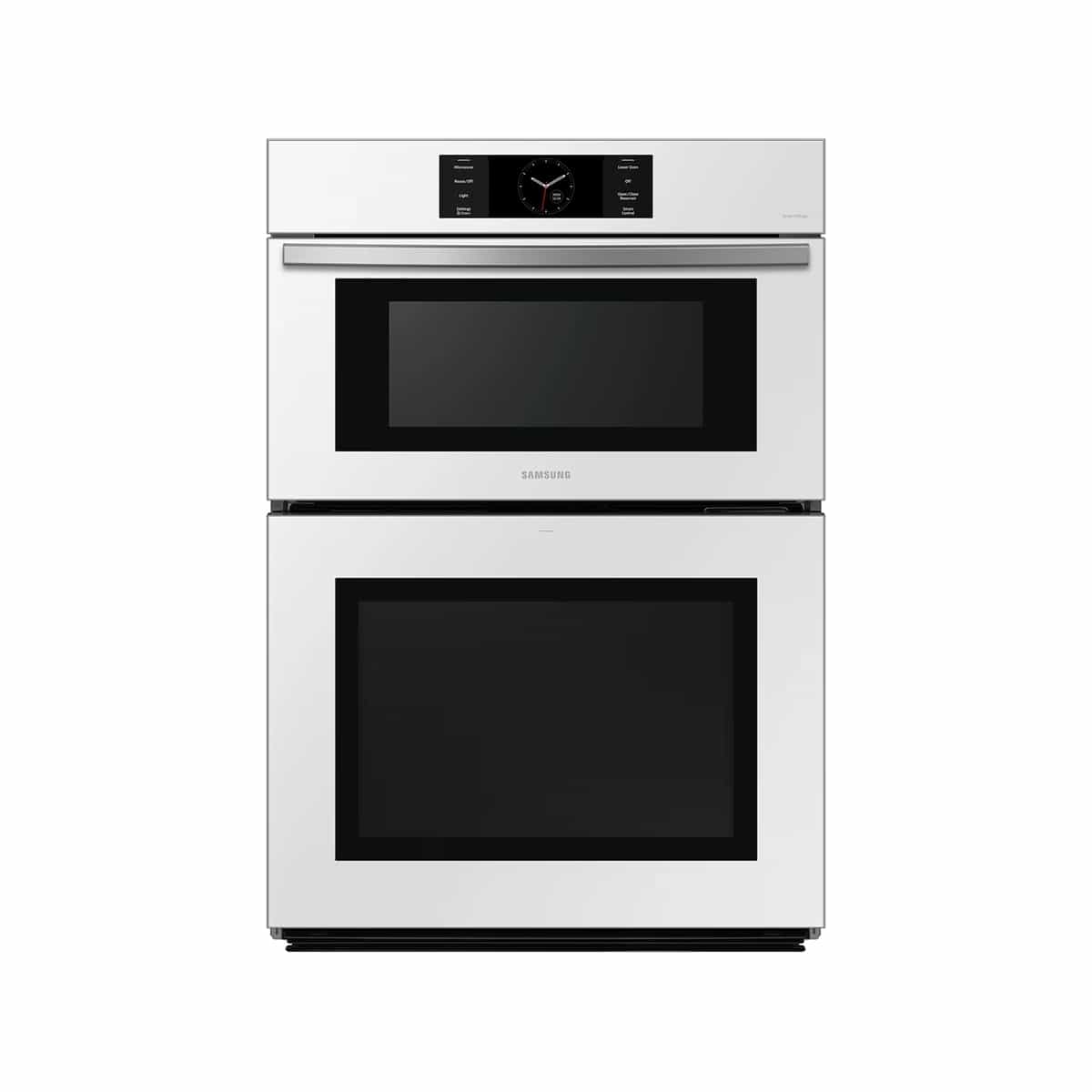 Horno Doble 30 Pulgadas Panel Tactil Bespoke Air Fry Color Blanco Samsung