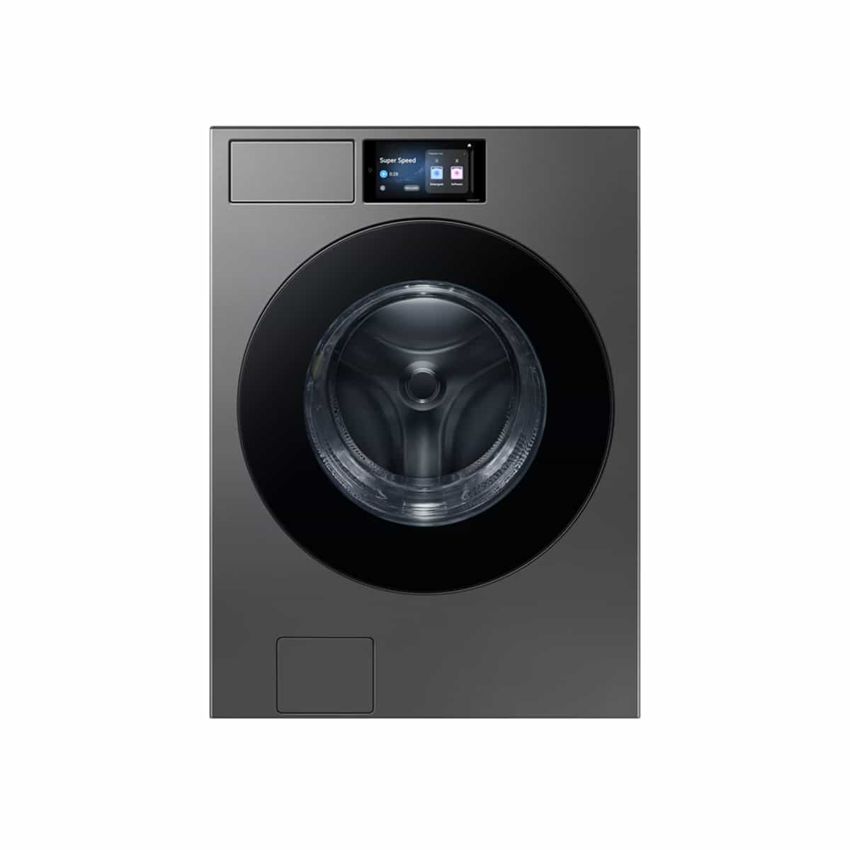 Lavadora Automática Carga Frontal De 26 Kg Bespoke Color Gris Samsung