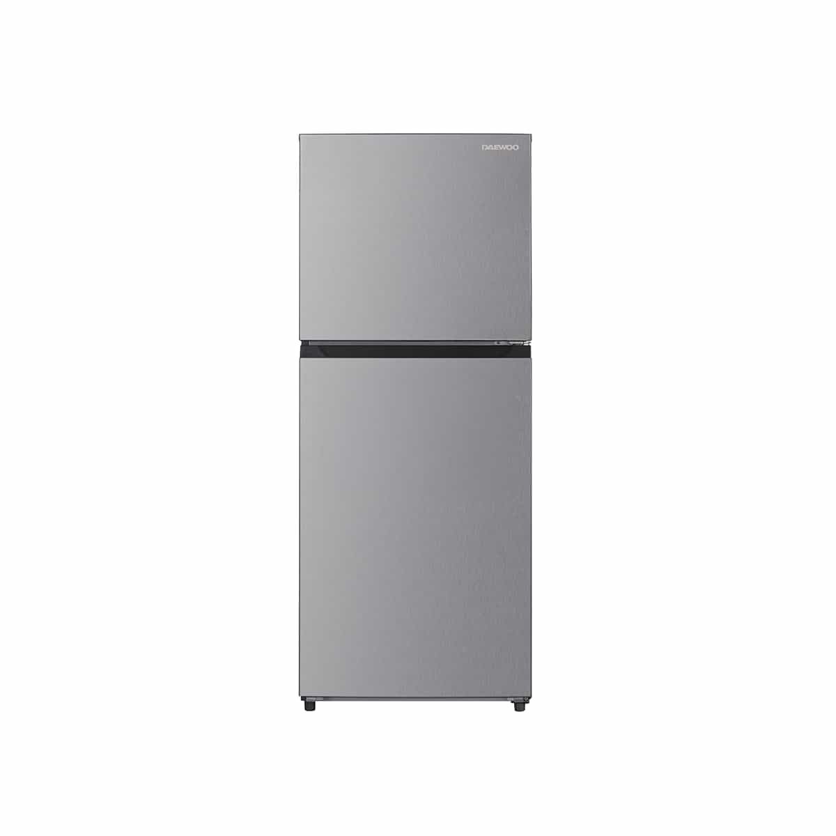 Nevera Top Freezer 13 Pies de Acero Inoxidable color Negro Daewoo