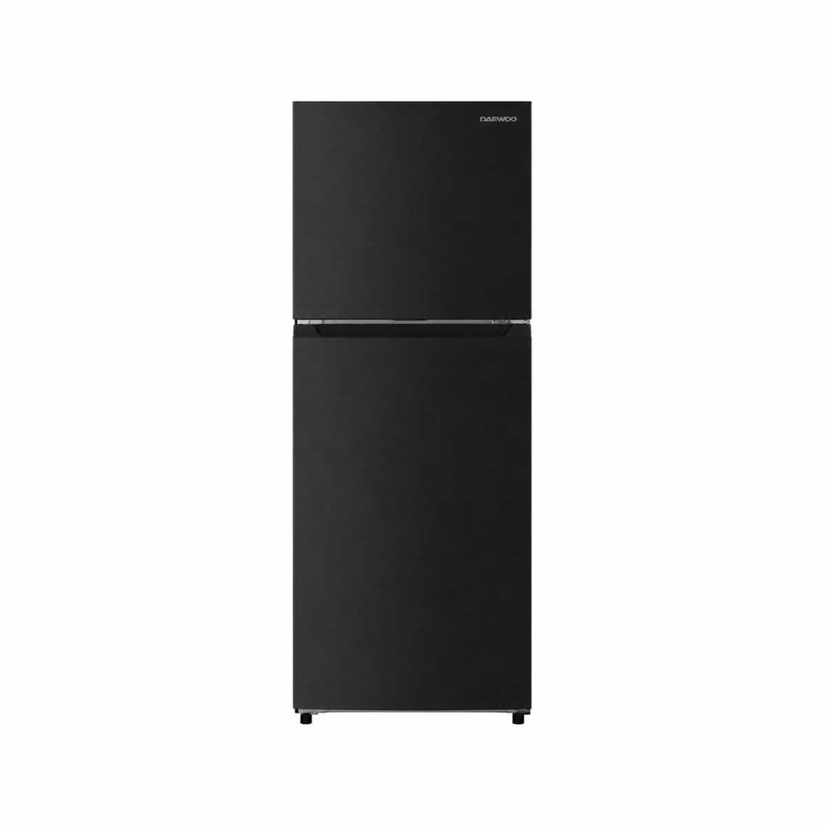 Nevera 12 Pies de Acero Inoxidable color Negro Daewoo