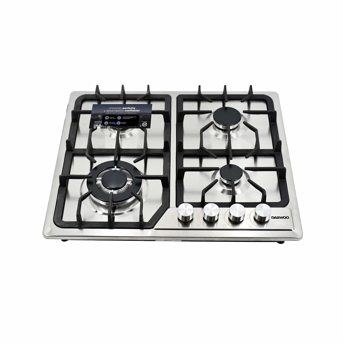 Tope De Cocina A Gas De 4 Hornillas Daewoo