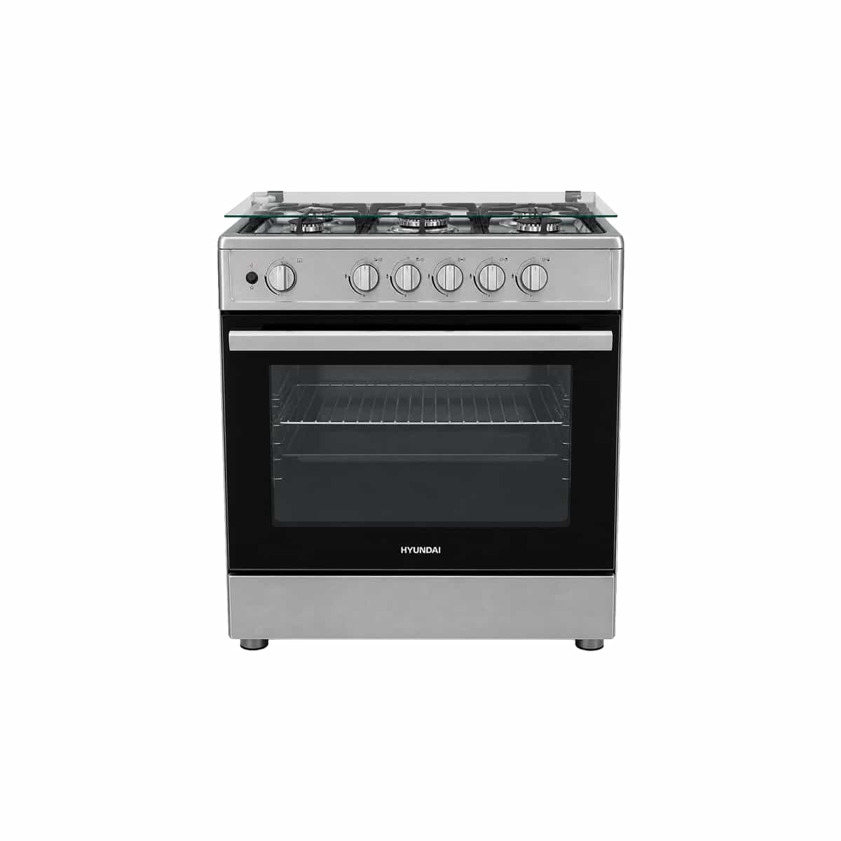 Cocina A Gas 30 Pulgadas 5 Hornillas Hyundai