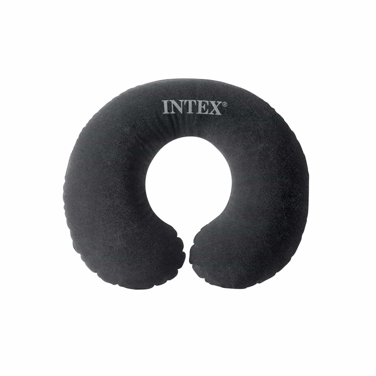 Almohada De Viaje Inflable color Negro Intex